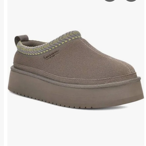 ⭐️ Ugg koolaburra Platform Slipper New in Box gray Burree size 12 - Picture 1 of 6